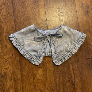 Ganni Silver Collar NWOT